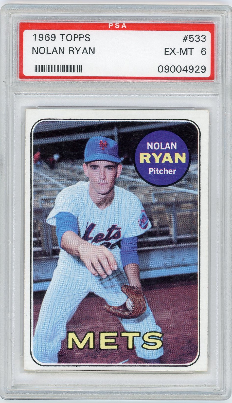 1969 Topps Nolan Ryan #533 PSA 6