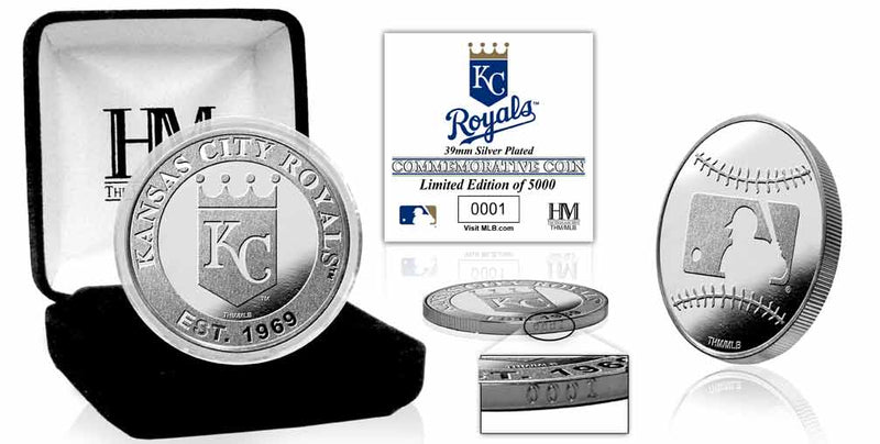 Highland Mint Kansas City Royals Silver Coin - Limited Edition /5,000