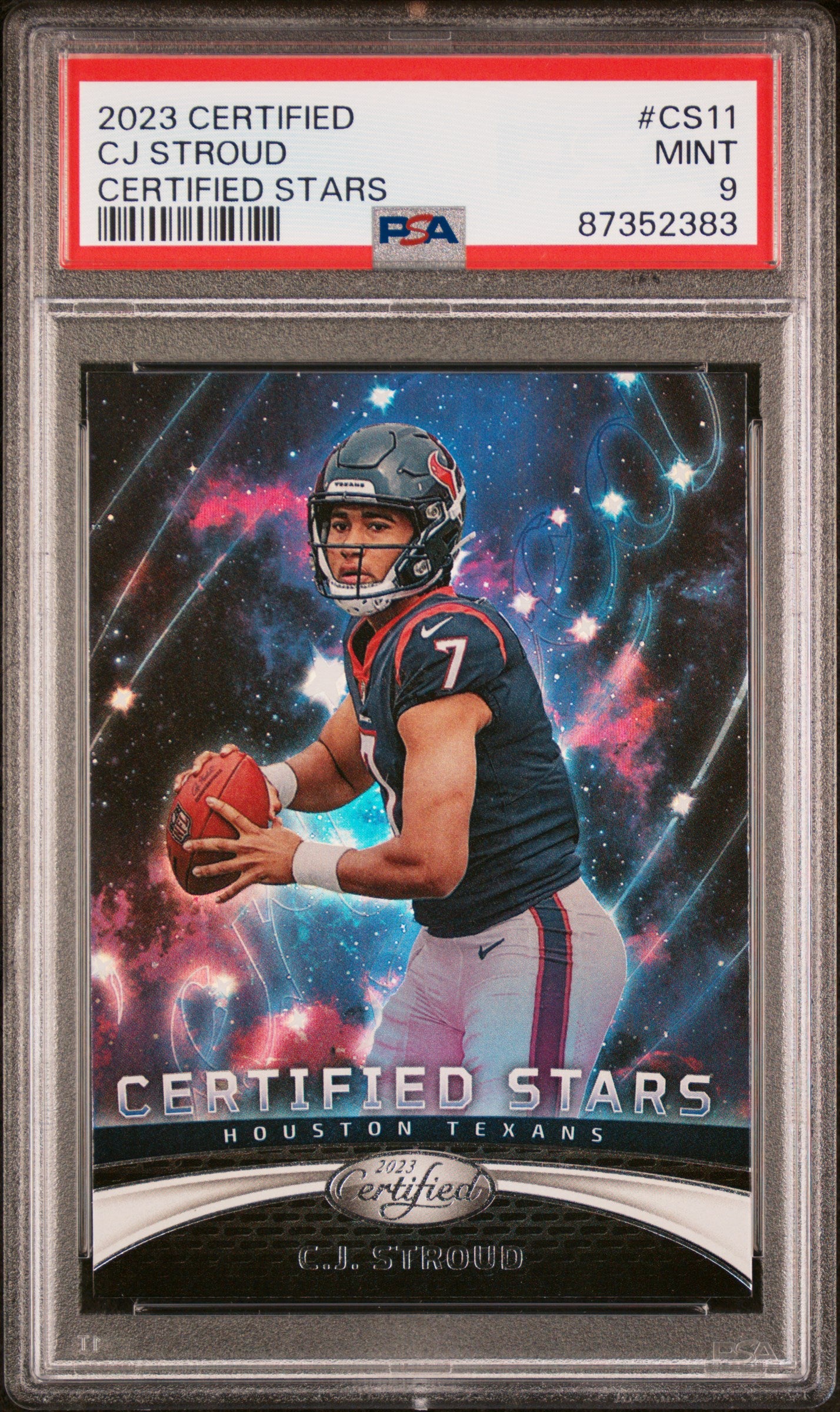 2023 Panini Certified Stars C.J. Stroud #CS11 PSA 9