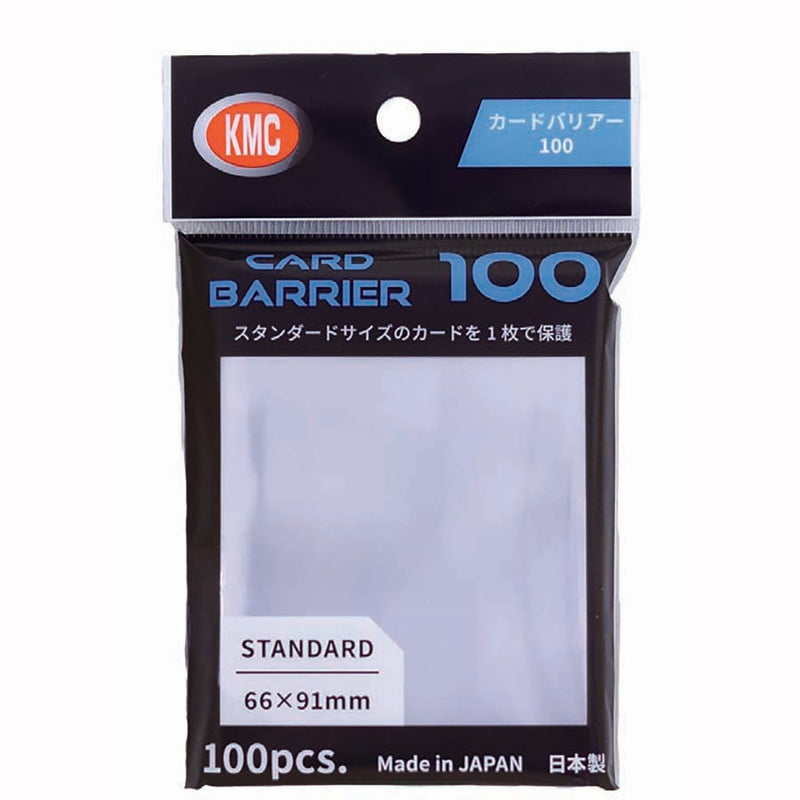 KMC Card Barrier Sleeves (100 Count) - Clear
