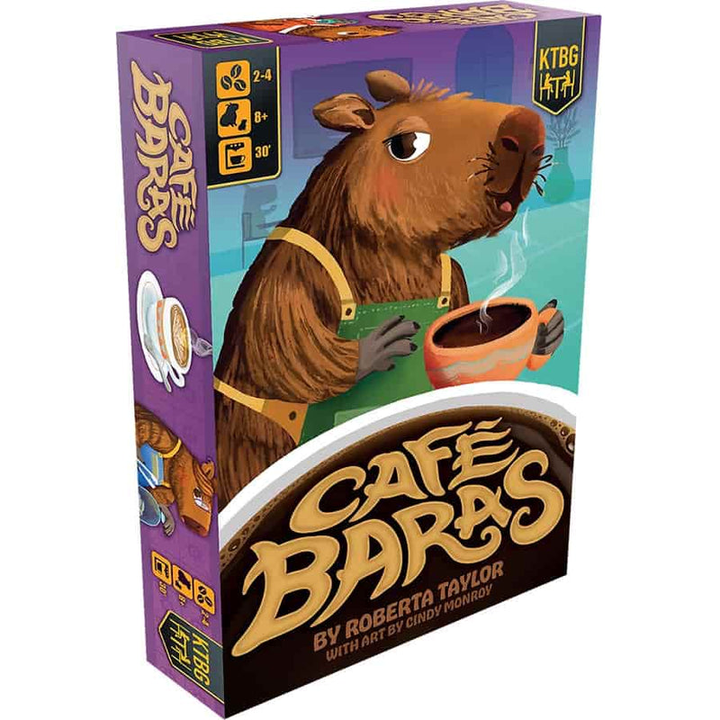 Café Baras Card Drafting Board Game by Kids Table Board Gaming