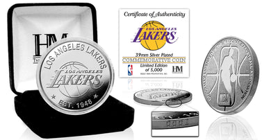 Highland Mint Los Angeles Lakers Silver Coin - Limited Edition /5,000