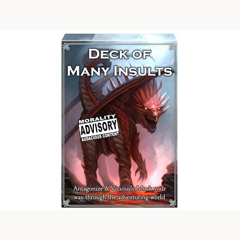 Loke BattleMats Deck of Many Insults - 100 Card RPG Accessory