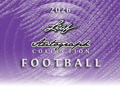 2026 Leaf Autograph Collection Football Hobby Box