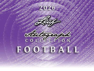 2026 Leaf Autograph Collection Football Jumbo Box