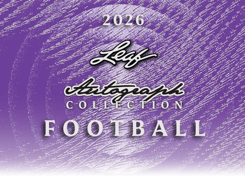 2026 Leaf Autograph Collection Football Jumbo Box