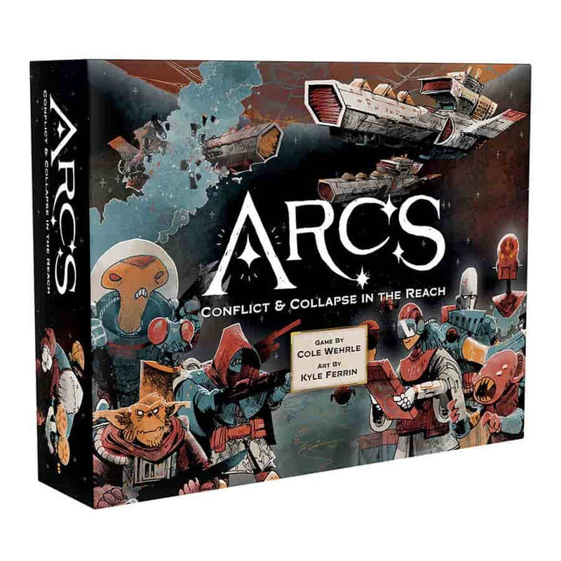 Leder Games Arcs Board Game - Conflict & Collapse in the Reach