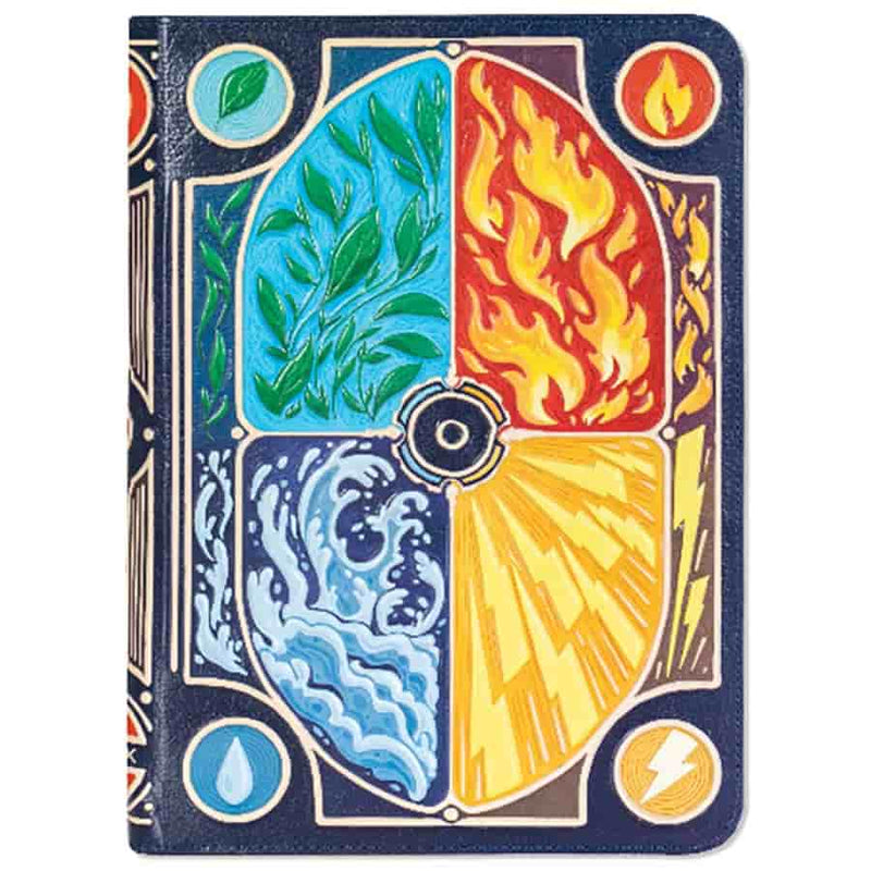 Lynx Accessories Faux-Leather Elemental 9-Pocket Trading Card Binder