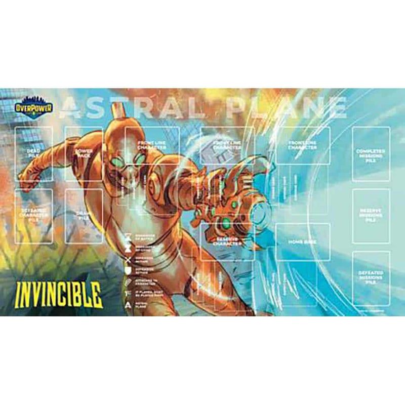 Lazarus Rising Games OverPower TCG Invincible Premium Playmat - Robot