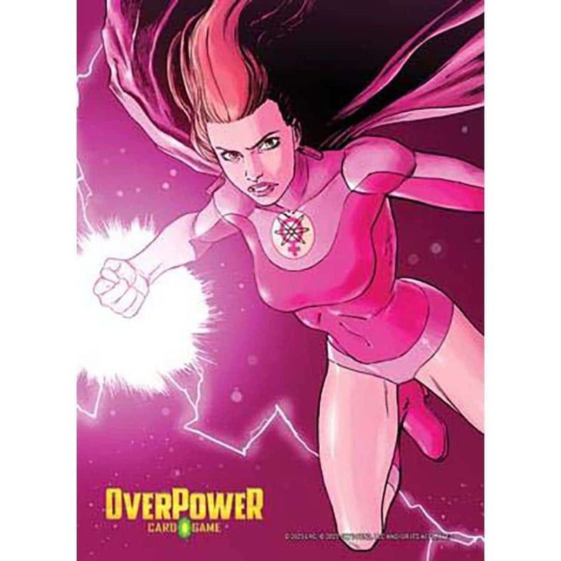 Lazarus Rising Games OverPower TCG Invincible Sleeves - Atom Eve (100 Count)