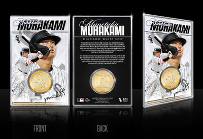 Highland Mint Munetaka Murakami Chicago White Sox Bronze Coin Acrylic Holder - Limited Edition /5,000