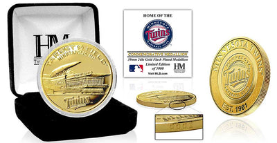 Highland Mint Minnesota Twins Target Field 24kt Gold Coin - Limited Edition /5,000