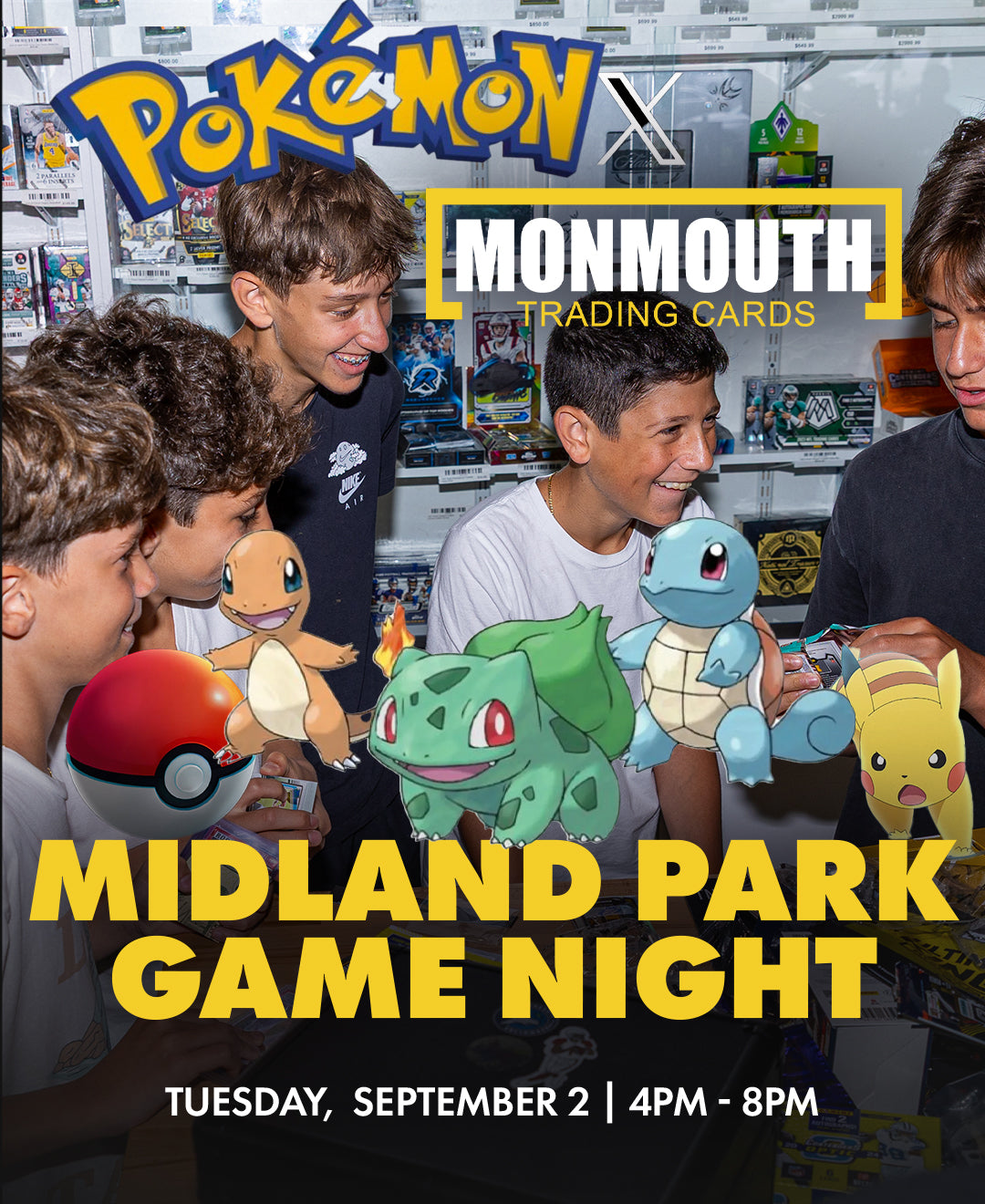Midland Park Pokémon Game Night