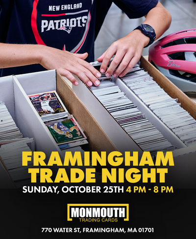 Sports Card Trade Night in Massachusetts | Monmouth Cards,Framingham Trade Day