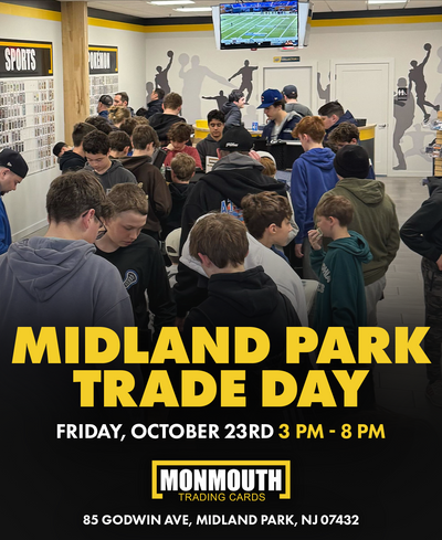 Sports Card Trade Night in New Jersey | Monmouth Cards, Midland Park Trade Day