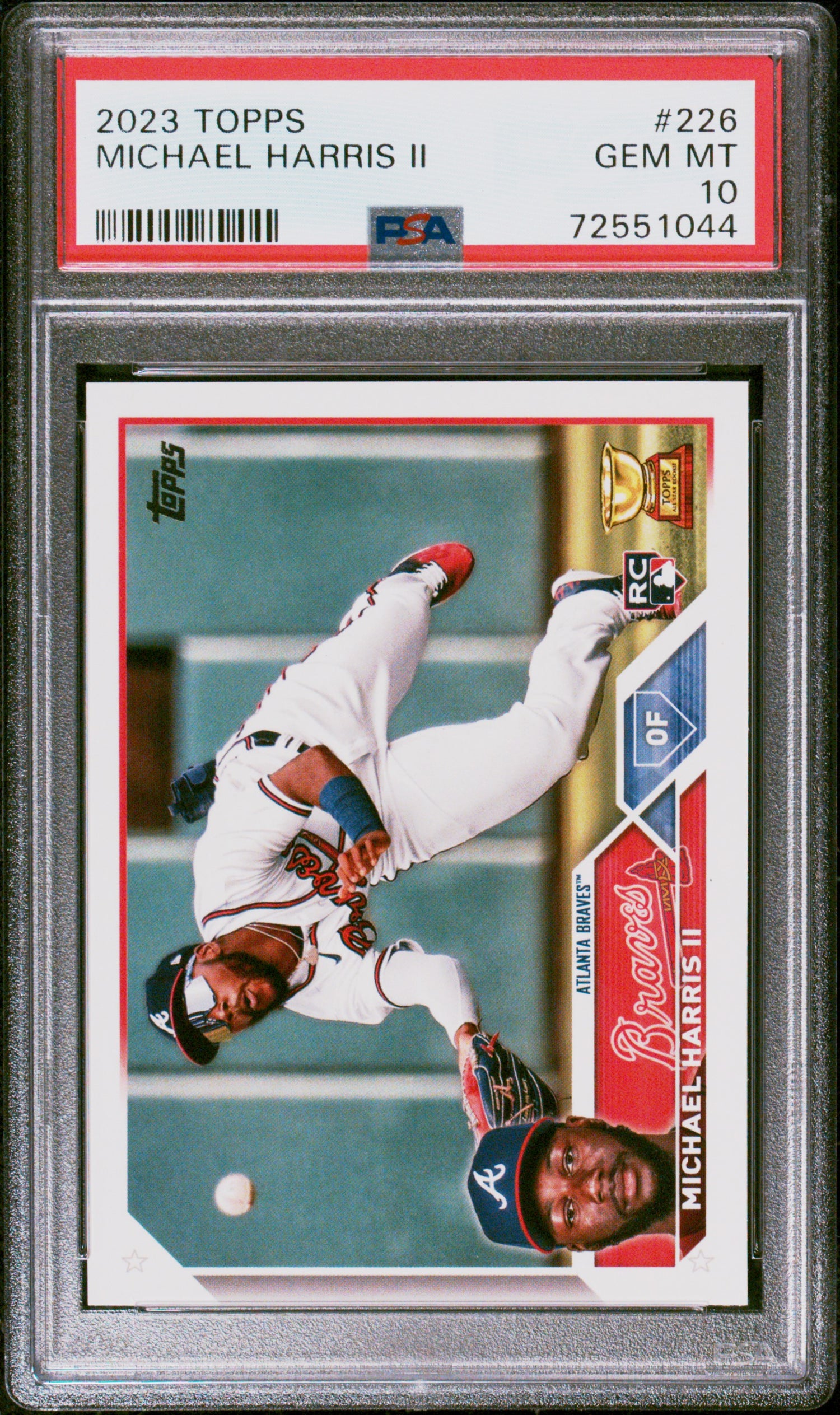 2023 Topps Michael Harris II Rookie RC #226 PSA 10