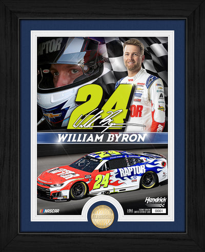 Highland Mint NASCAR William Byron Hendrick Motorsports Bronze Coin Photo Mint - Limited Edition /5,000