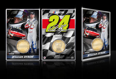 Highland Mint William Byron Hendrick Motorsports Bronze Coin Card - Limited Edition /5,000
