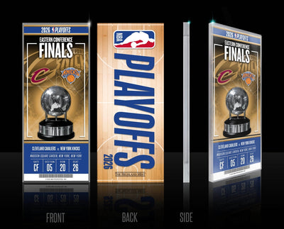 Highland Mint New York Knicks 2026 Eastern Conference Final Commemorative Acrylic Ticket