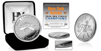 Highland Mint New York Knicks 2026 NBA Champions 1oz .999 Fine Silver Coin - Limited Edition /1,000