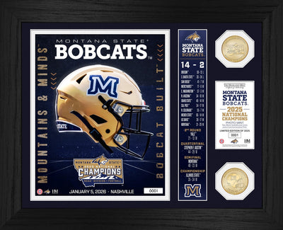 Highland Mint Montana State Bobcats 2025 FCS National Champions Bronze Coin Photo Mint - Limited Edition /2025