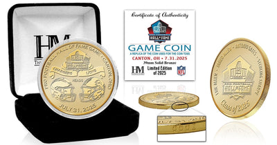 Highland Mint 2025 Hall of Fame Game Bronze Flip Coin - Limited Edition /2025