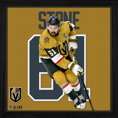 Highland Mint Mark Stone Vegas Golden Knights Impact Jersey Frame