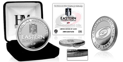 Highland Mint Carolina Hurricanes 2026 Eastern Conference Champions Silver Coin - Limited Edition /5,000