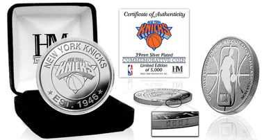 Highland Mint New York Knicks Silver Mint Coin - Limited Edition /5,000