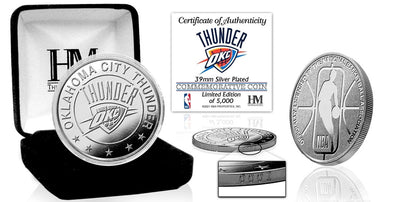 Highland Mint Oklahoma City Thunder Silver Coin - Limited Edition /5,000