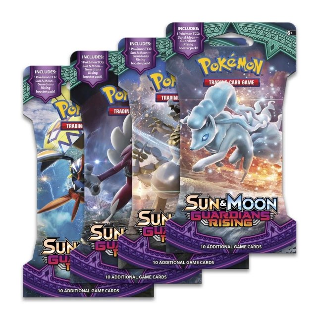 Pokémon Sun & Moon Guardians Rising Sleeved Booster Pack
