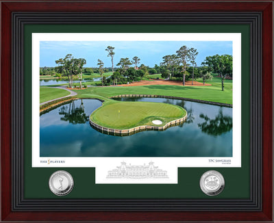 Highland Mint THE PLAYERS Championship TPC Sawgrass 17th Hole Silver Coin Photo Mint - Limited Edition /5,000