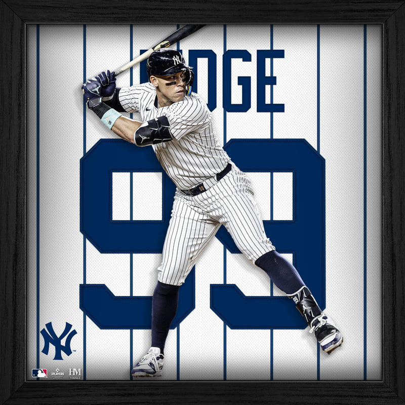 Highland Mint Aaron Judge Impact Jersey Framed Photo