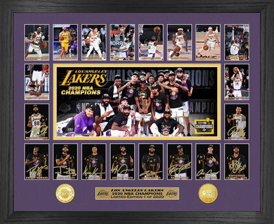 Highland Mint Los Angeles Lakers 2020 NBA Champions Bronze Coin Photo Mint - Limited Edition /2020