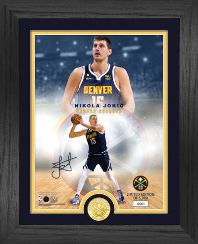 Highland Mint Nikola Jokic Legends Bronze Coin Photo Mint - Limited Edition /5,000