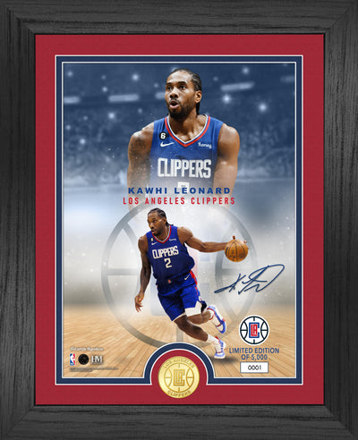 Highland Mint Kawhi Leonard Legends Bronze Coin Photo Mint - Limited Edition /5,000