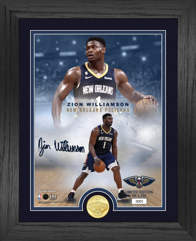 Highland Mint Zion Williamson Legends Bronze Coin Photo Mint - Limited Edition /5,000