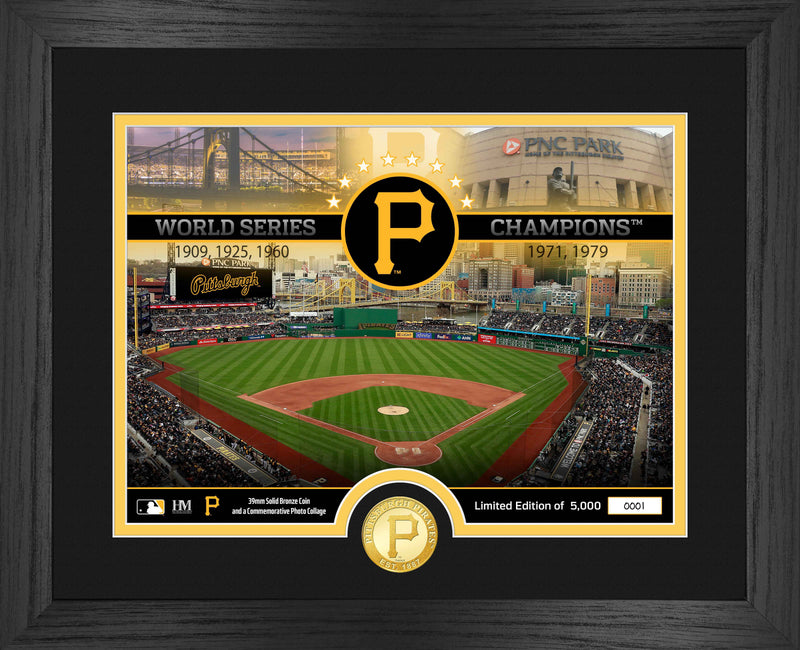 Highland Mint Pittsburgh Pirates Bronze Coin Stadium Photo Mint - Limited Edition /5,000