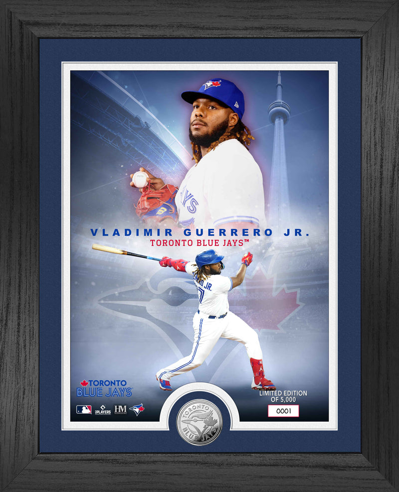 Highland Mint Vladimir Guerrero Toronto Blue Jays Legends Silver Coin Photo Mint - Limited Edition /5,000