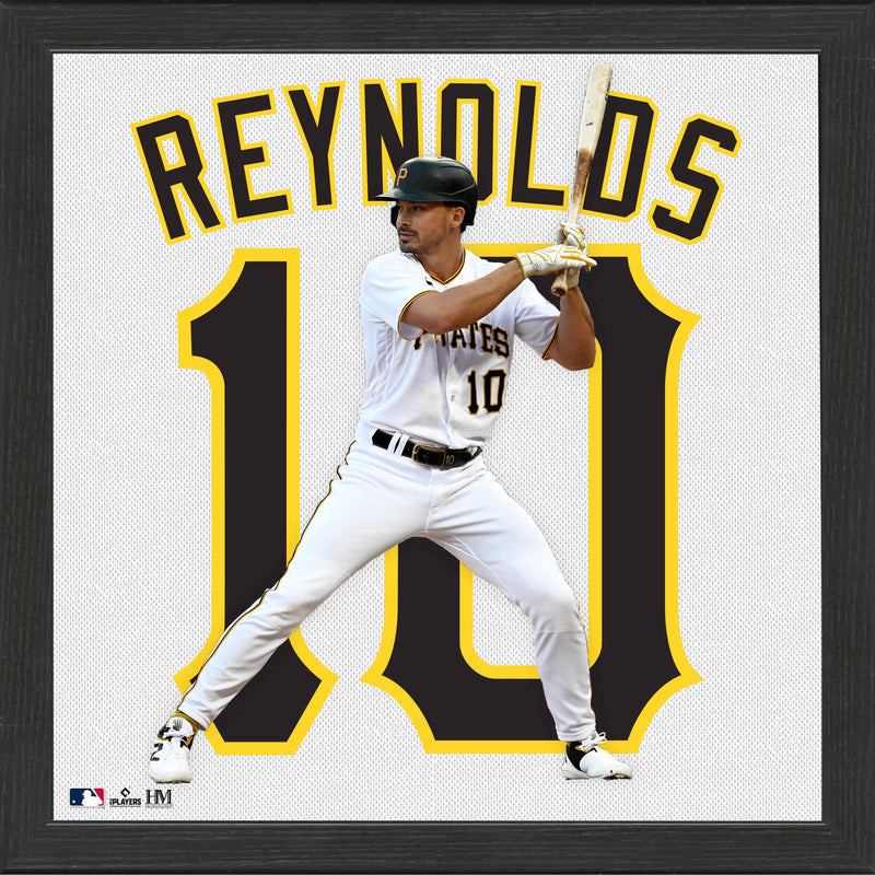 Highland Mint Bryan Reynolds Pittsburgh Pirates Jersey IMPACT Frame