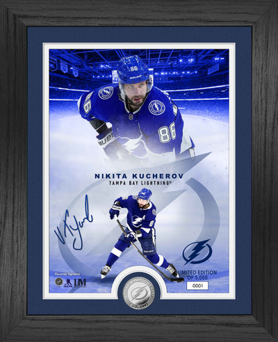 Highland Mint Nikita Kucherov Legends Silver Coin Photo Mint - Limited Edition /5,000