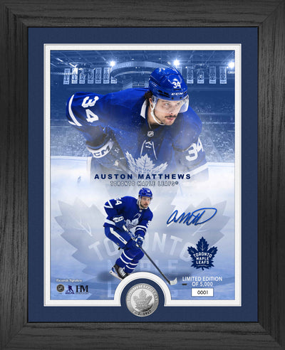 Highland Mint Auston Matthews Legends Silver Coin Photo Mint - Limited Edition /5,000