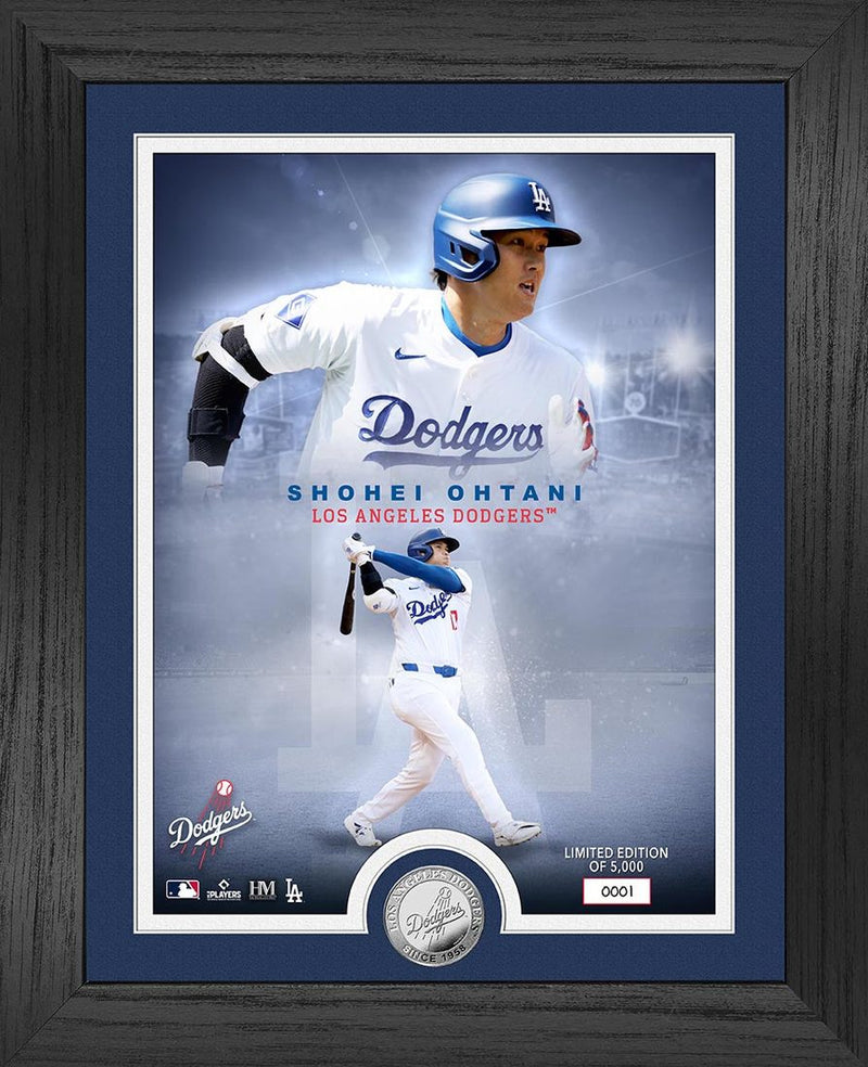 Highland Mint Shohei Ohtani Los Angeles Dodgers 2024 Legends Silver Coin Photo Mint - Limited Edition /5,000