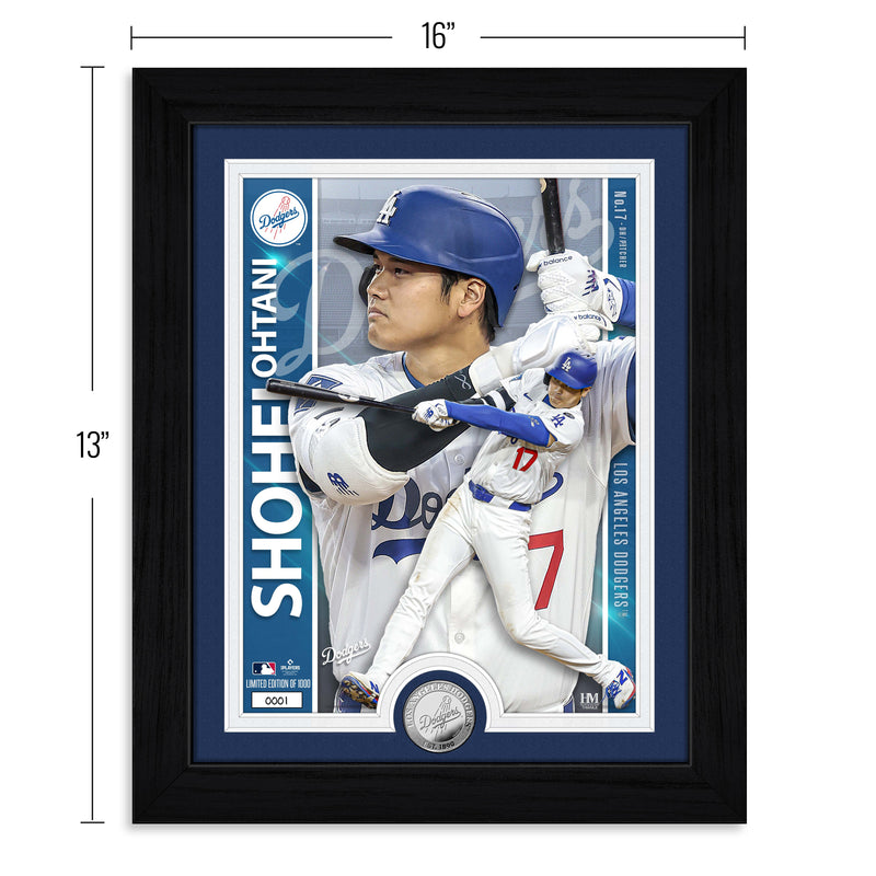 Highland Mint Shohei Ohtani Dodgers Silver Coin Photo Mint - Limited Edition /1,000