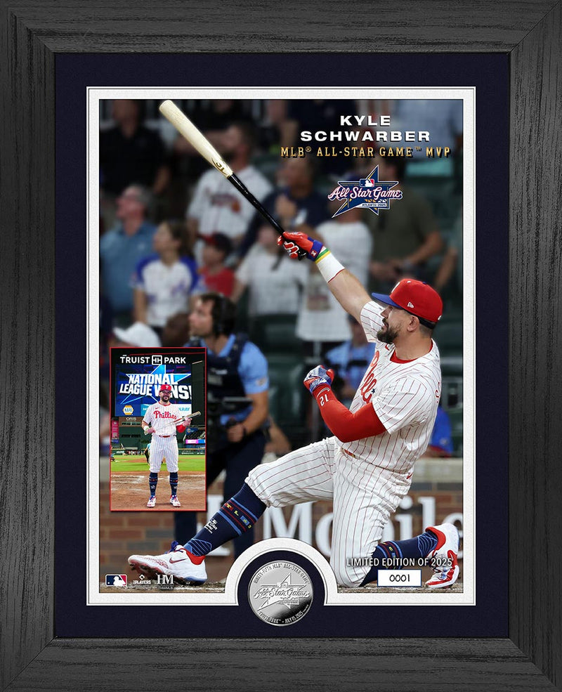 Highland Mint Kyle Schwarber 2025 MLB All-Star Game MVP Silver Coin Photo Mint - Limited Edition /2,025