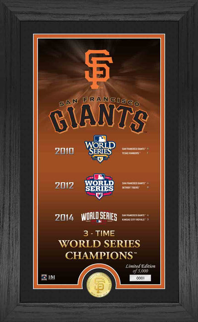 Highland Mint San Francisco Giants Legacy Bronze Coin Photo Mint - Limited Edition /5,000