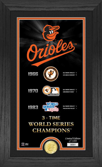 Highland Mint Baltimore Orioles Legacy Supreme Bronze Coin Photo Mint - Limited Edition /5,000