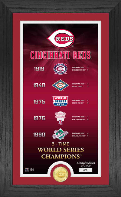 Highland Mint Cincinnati Reds Legacy Supreme Bronze Coin Photo Mint - Limited Edition /5,000