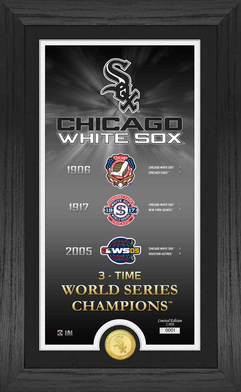 Highland Mint Chicago White Sox Legacy Supreme Bronze Coin Photo Mint - Limited Edition /5,000