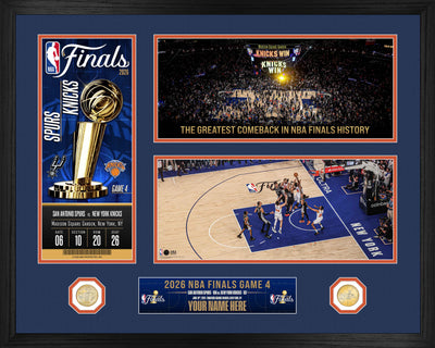 Highland Mint New York Knicks OG Anunoby 2026 NBA Finals Game 4 Personalized Photo Mint